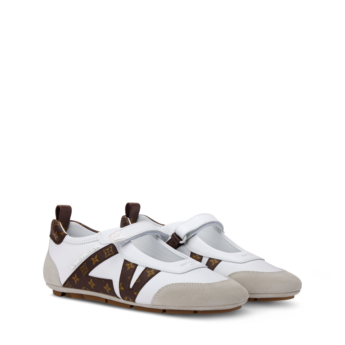 LV Sneakerina Mary Jane White Front
