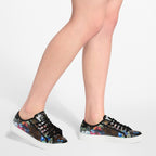 LV Lagoon Sneaker Cacao Brown Cropped Worn