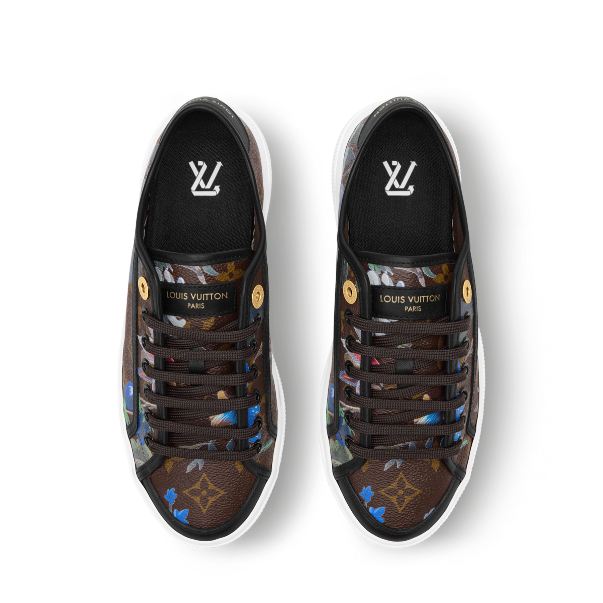 LV Lagoon Sneaker Cacao Brown Interior