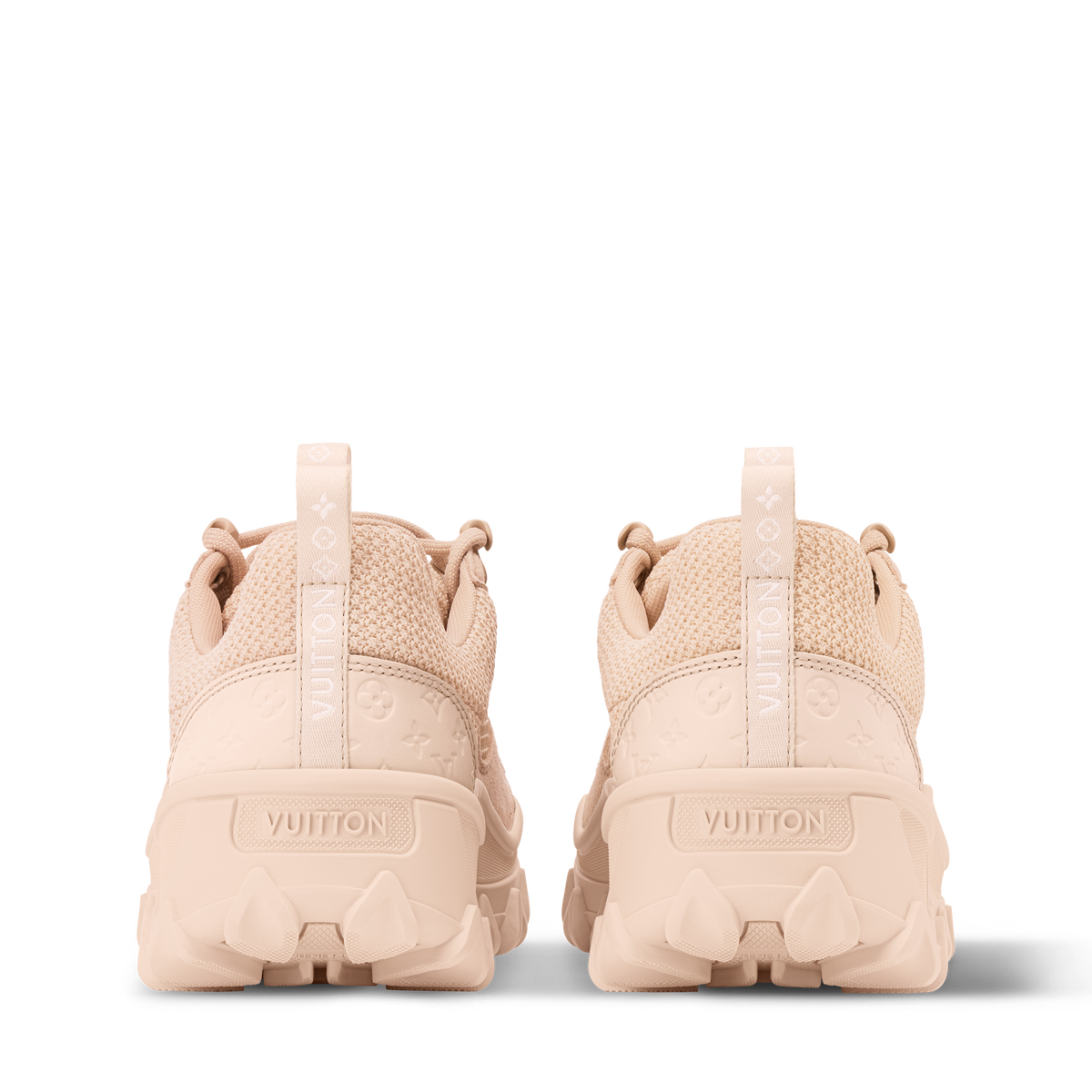 LV Rush Xplorer Sneaker Rose Poudre Pink Back