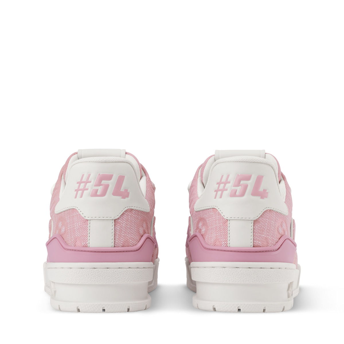 LV Trainer Sneaker Pink Back