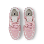 LV Trainer Sneaker Pink Interior