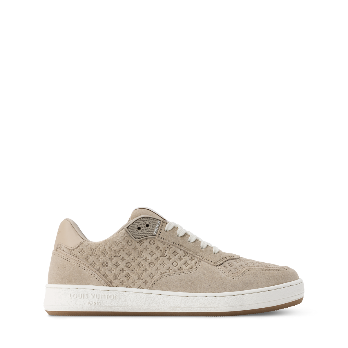 LV Stadium Sneaker Beige Side