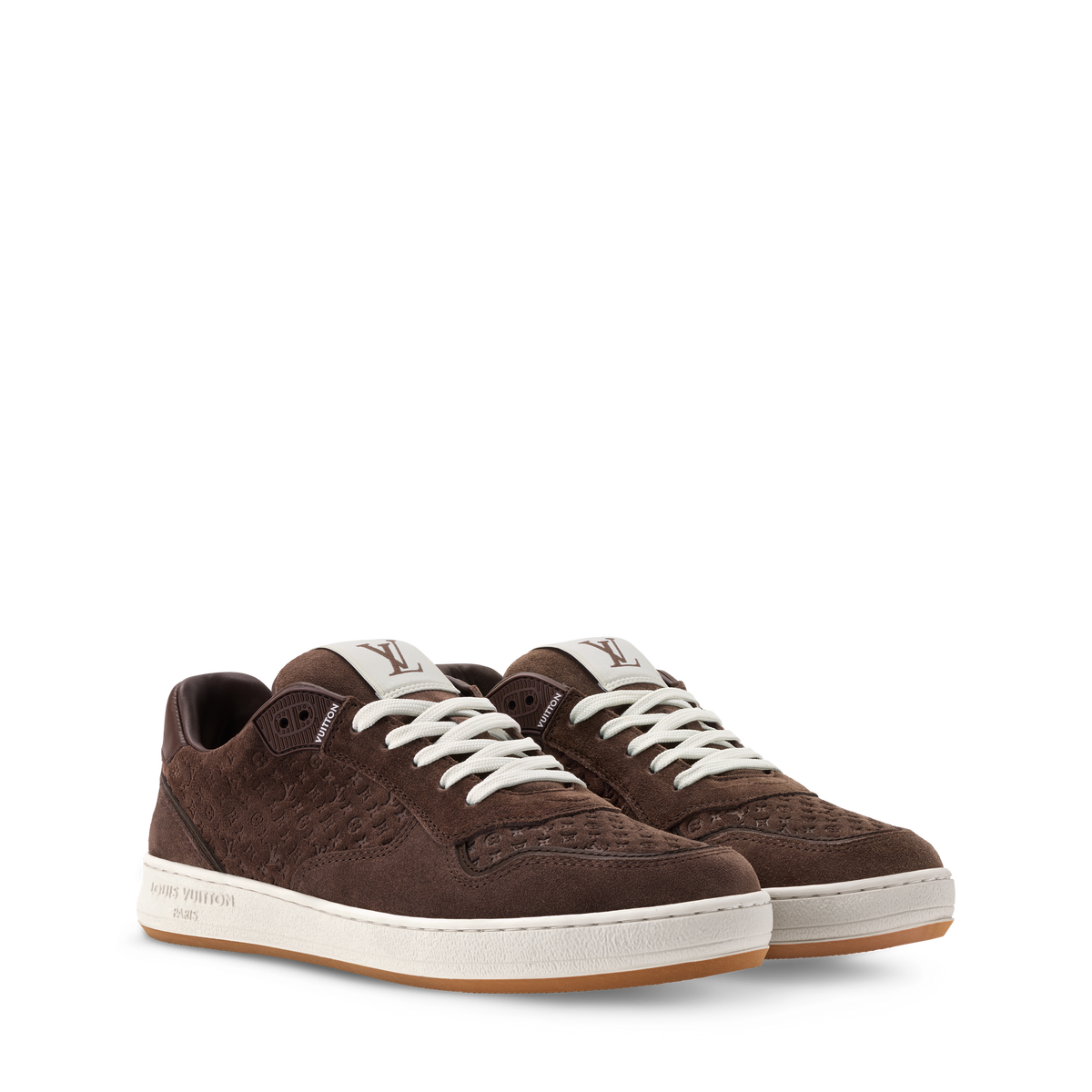 LV Stadium Sneaker Brown Front