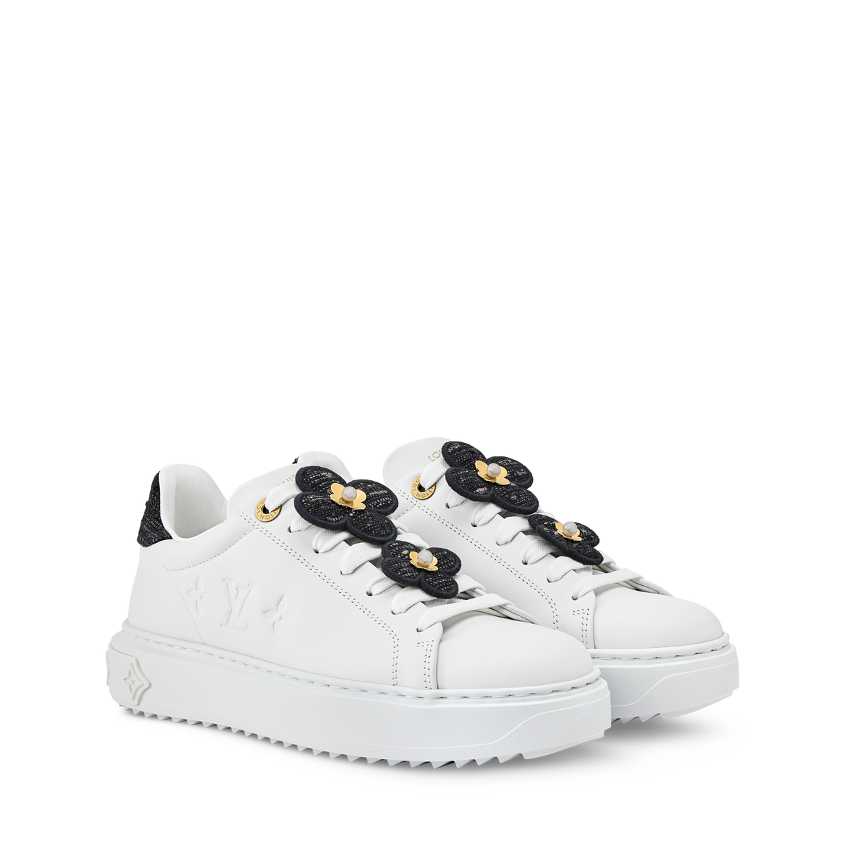 Time Out Sneaker White/Black Front view
