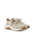 LV Wavelight Knitted Sneaker Beige Front