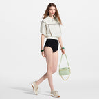 LV Wavelight Knitted Sneaker Beige Worn