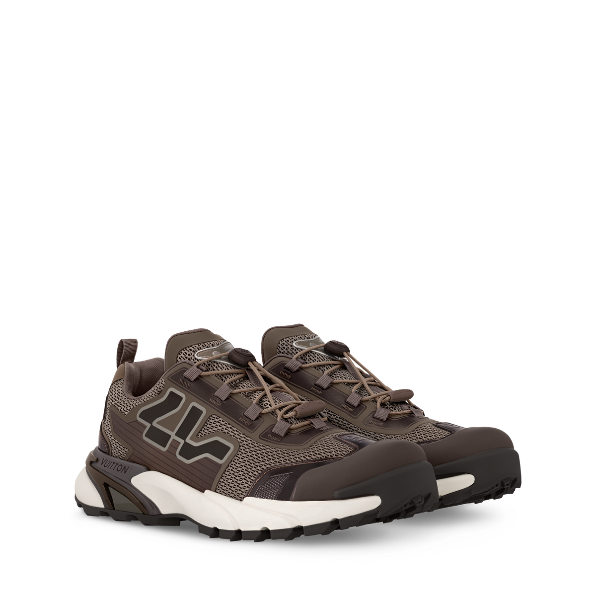 LV Runner Tatic Sneaker Marron Front