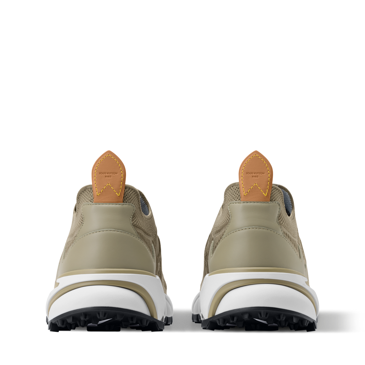 LV Tatic Knit Sneaker Kaki Back