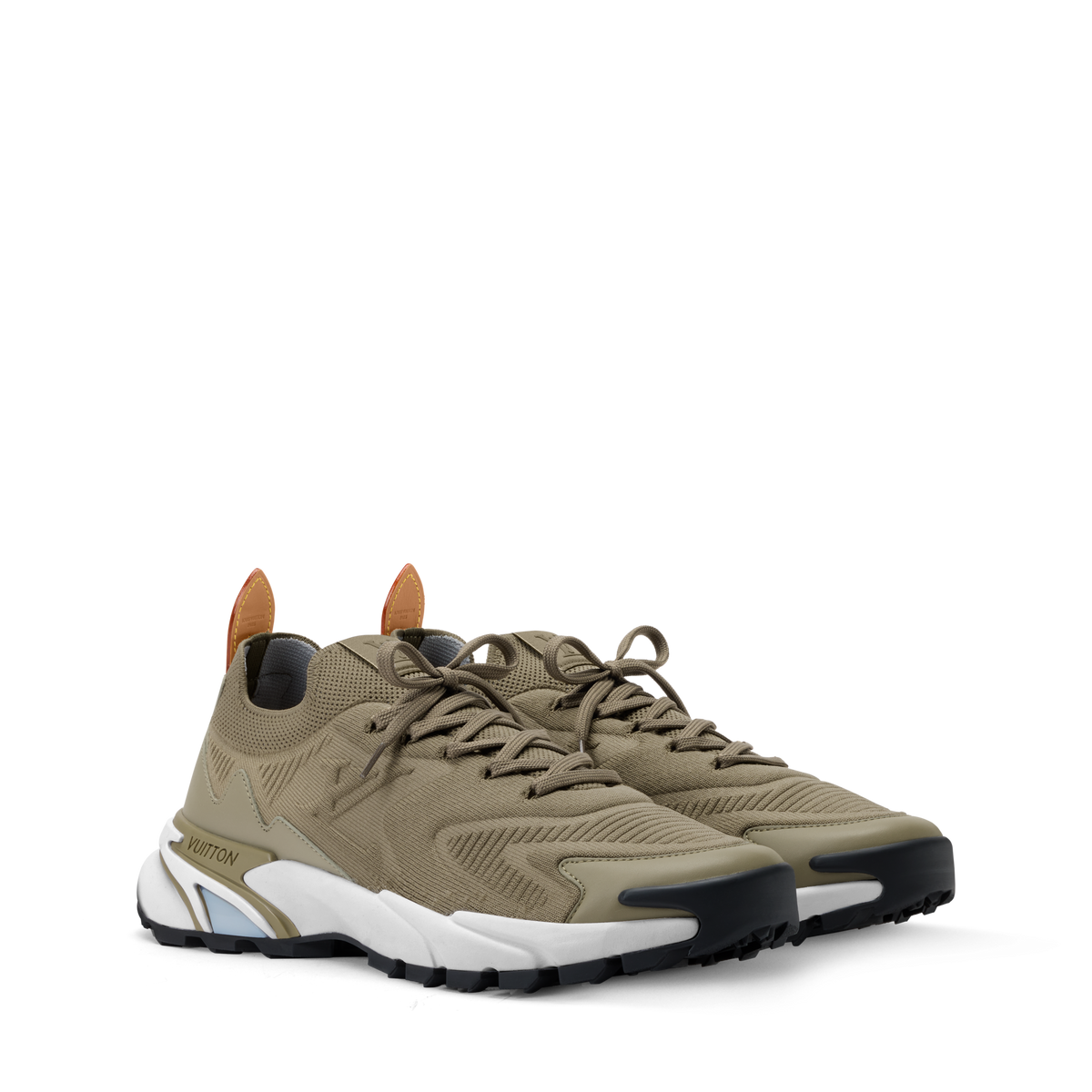 LV Tatic Knit Sneaker Kaki Front