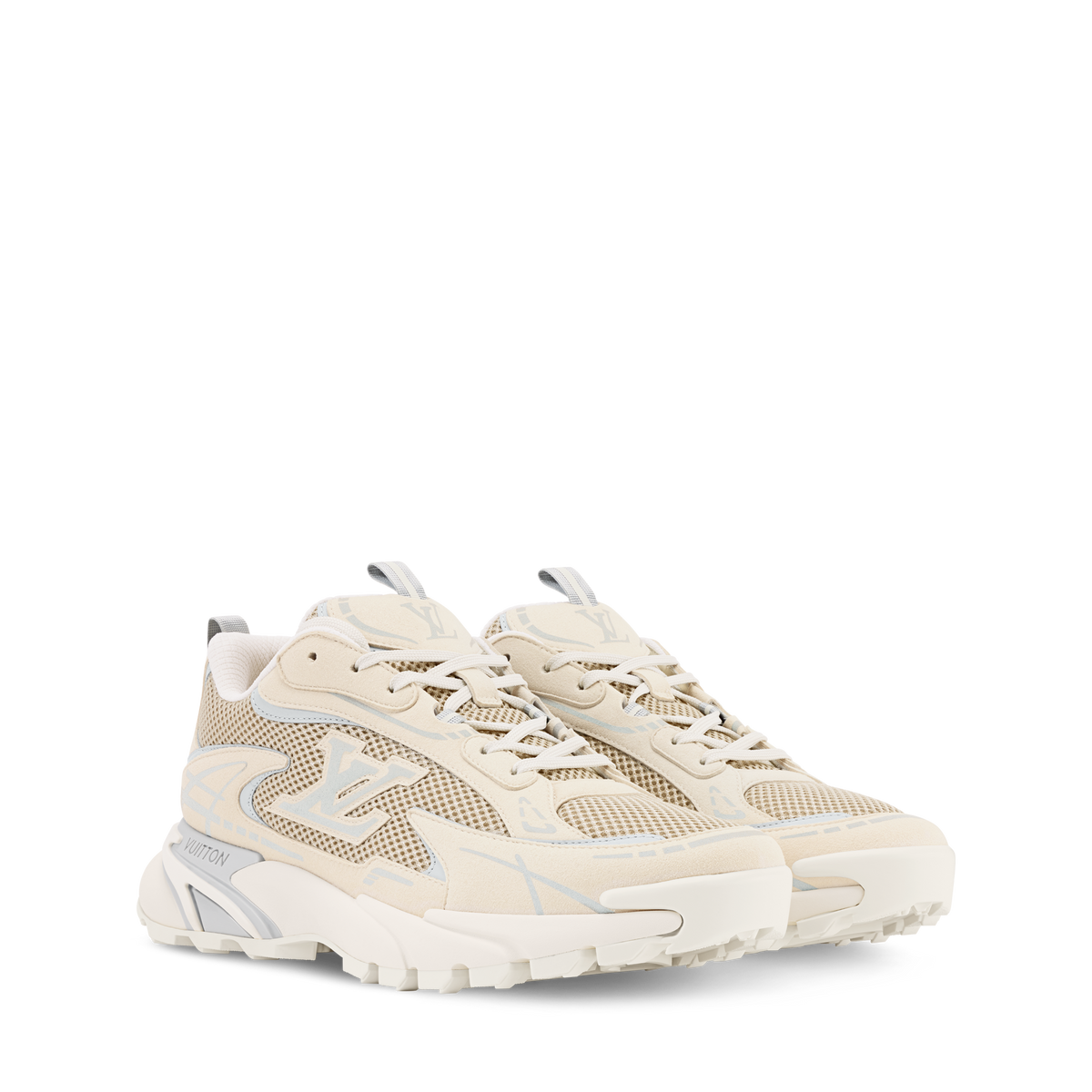 LV Tatic Runner Sneaker White Front