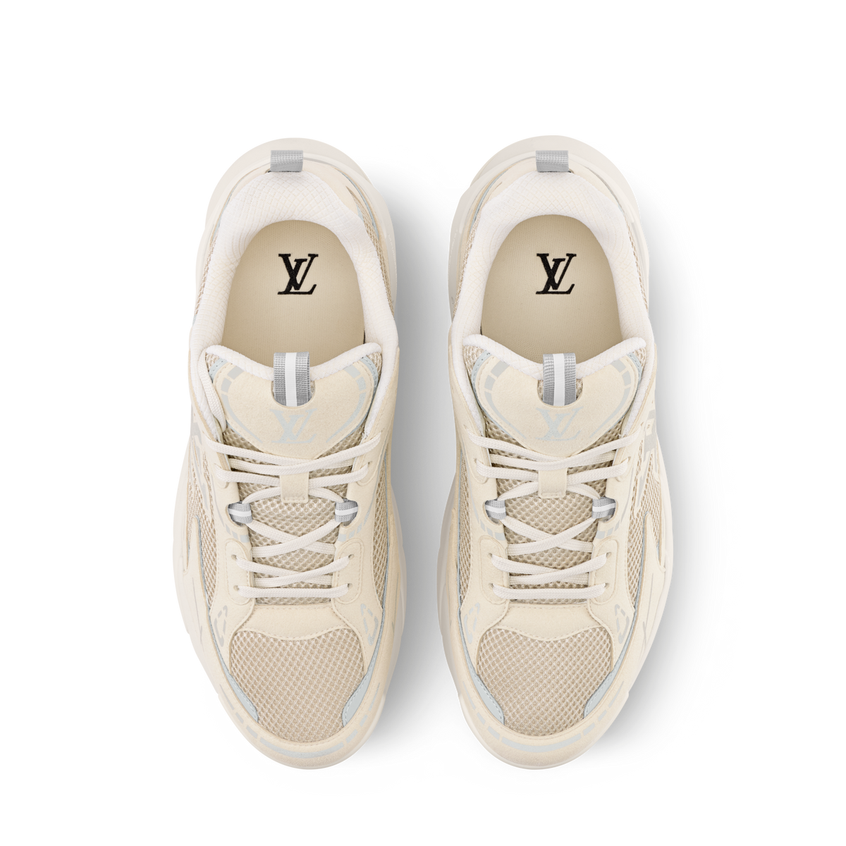 LV Tatic Runner Sneaker White Interior
