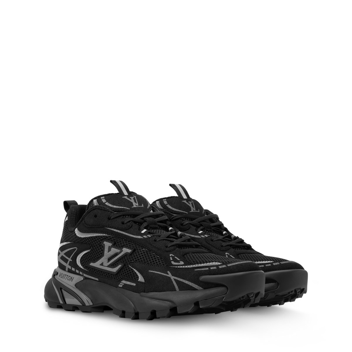 LV Tatic Runner Sneaker Black Front