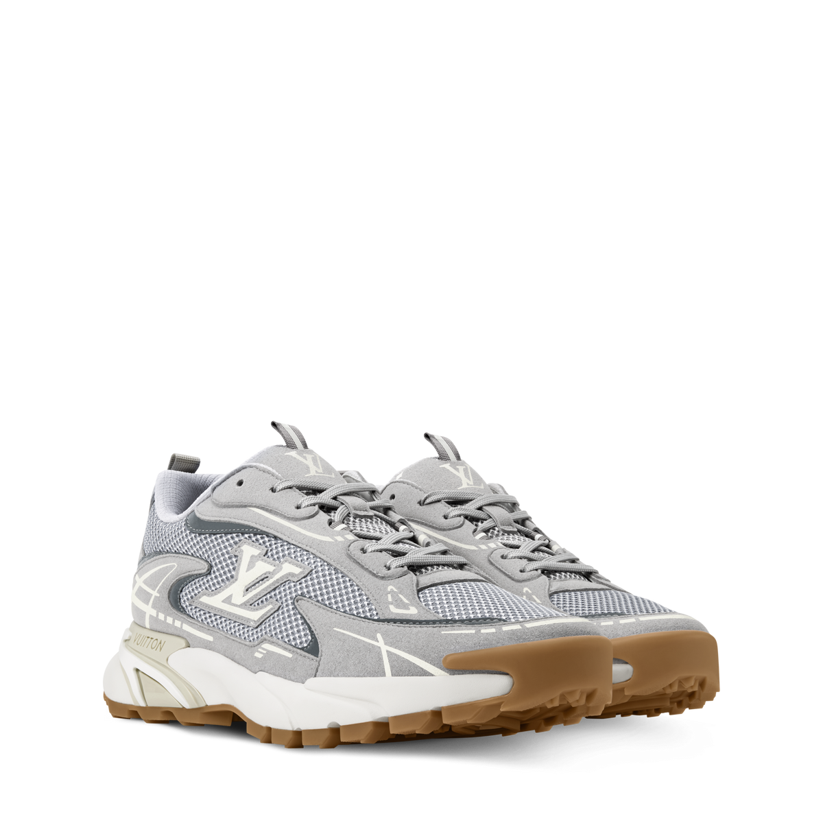 LV Tatic Runner Sneaker Grey Front