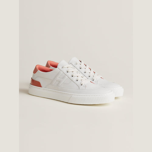 Women's Deep Sneaker Blanc / Orange Joey