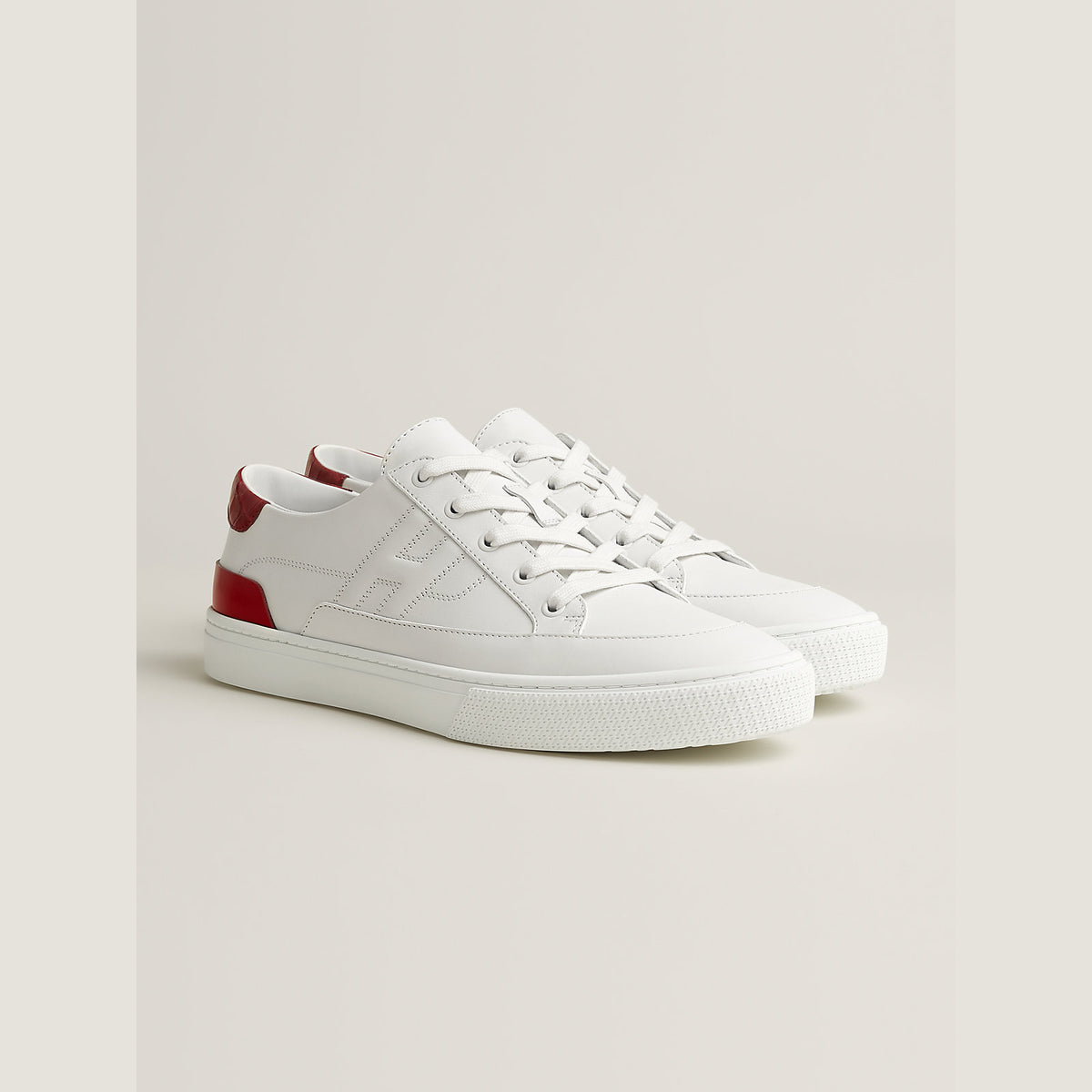 Men's Deep Sneaker Blanc / Rouge H