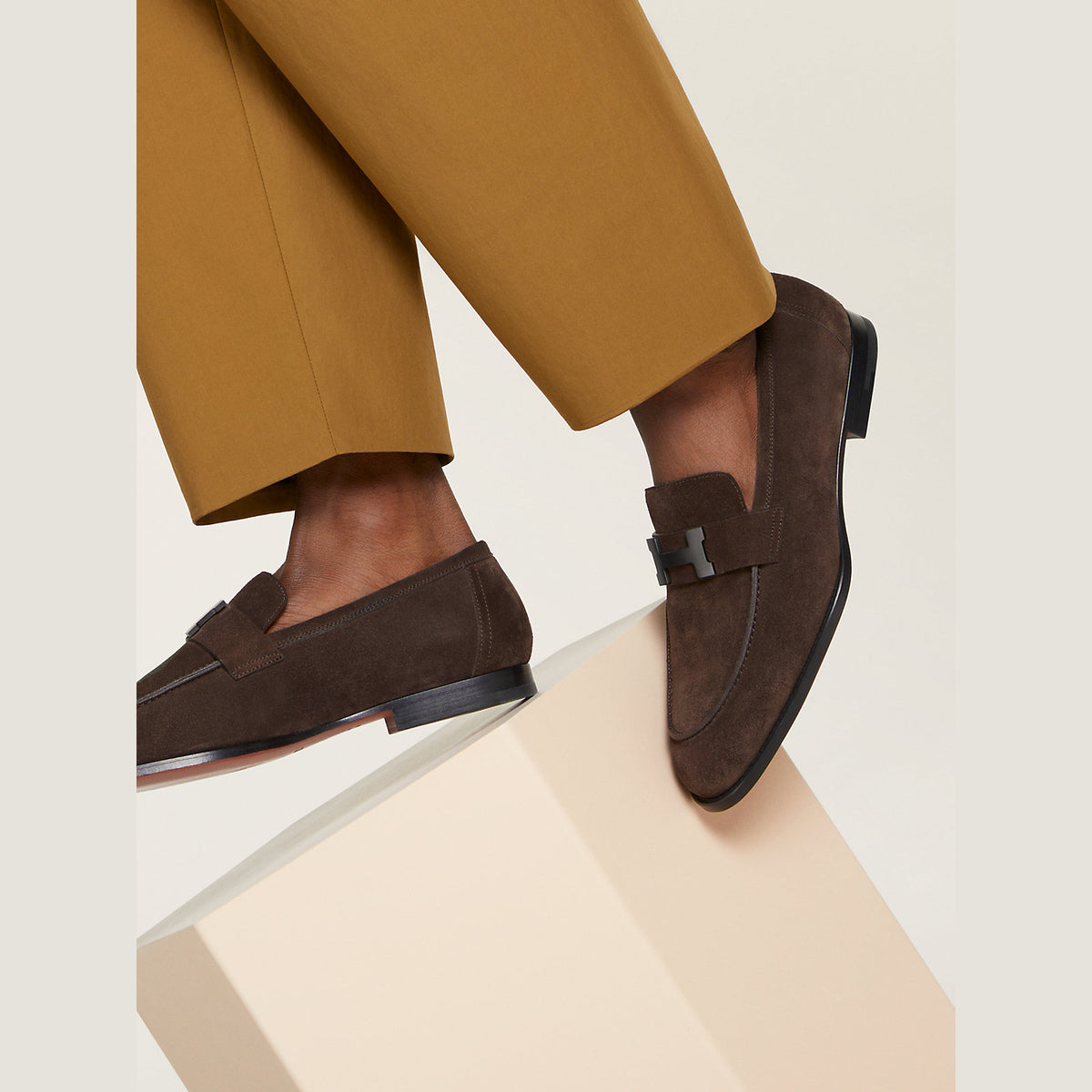 Men's Honore Loafer Marron Ebène