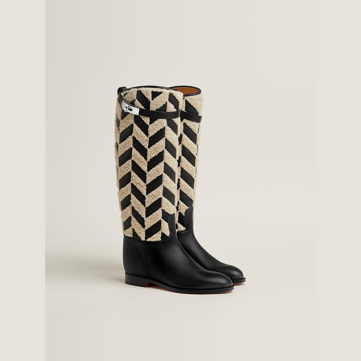 Women's Jumping Boot Noir / Ecru