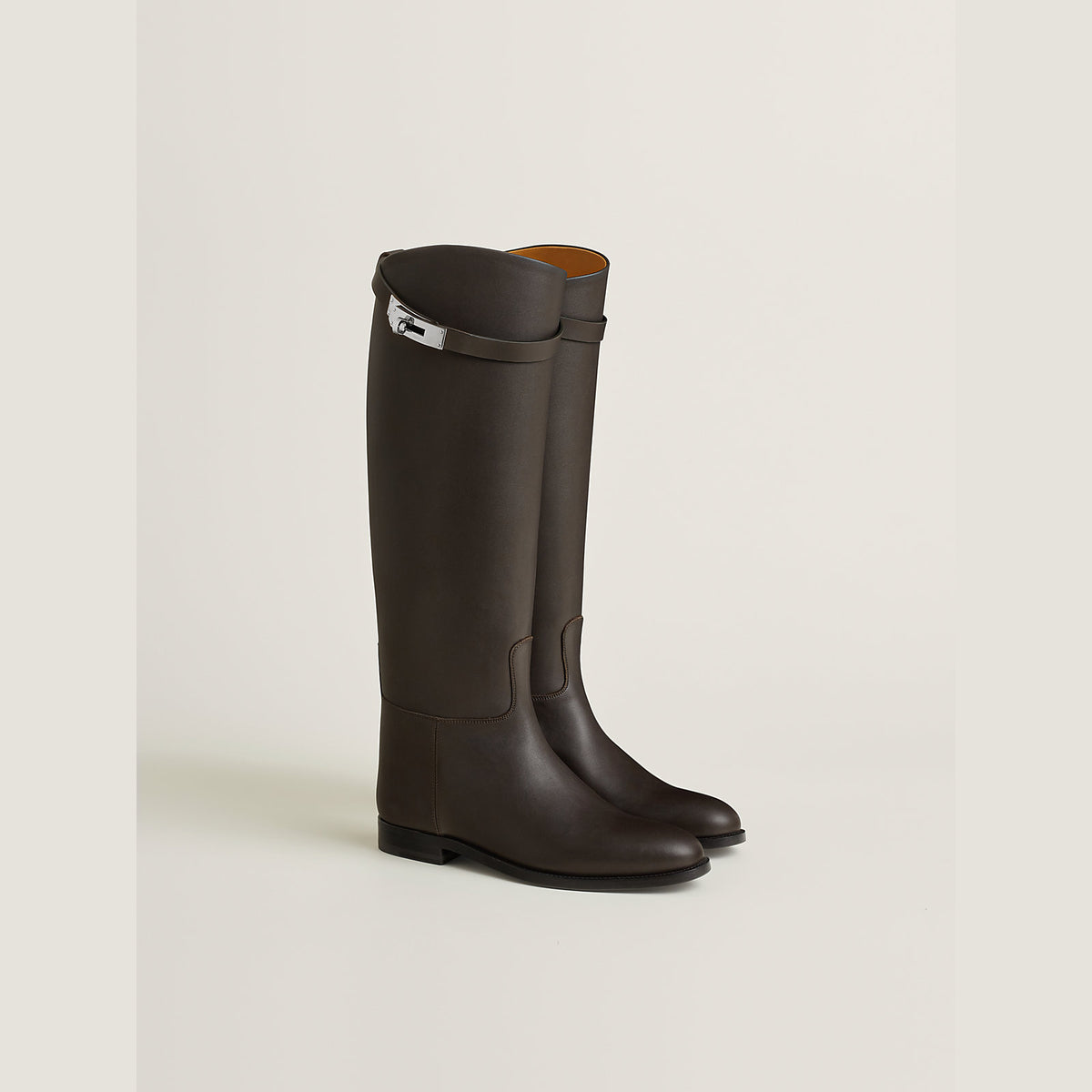Women's Jumping Shorter Boot Marron Ebène 2