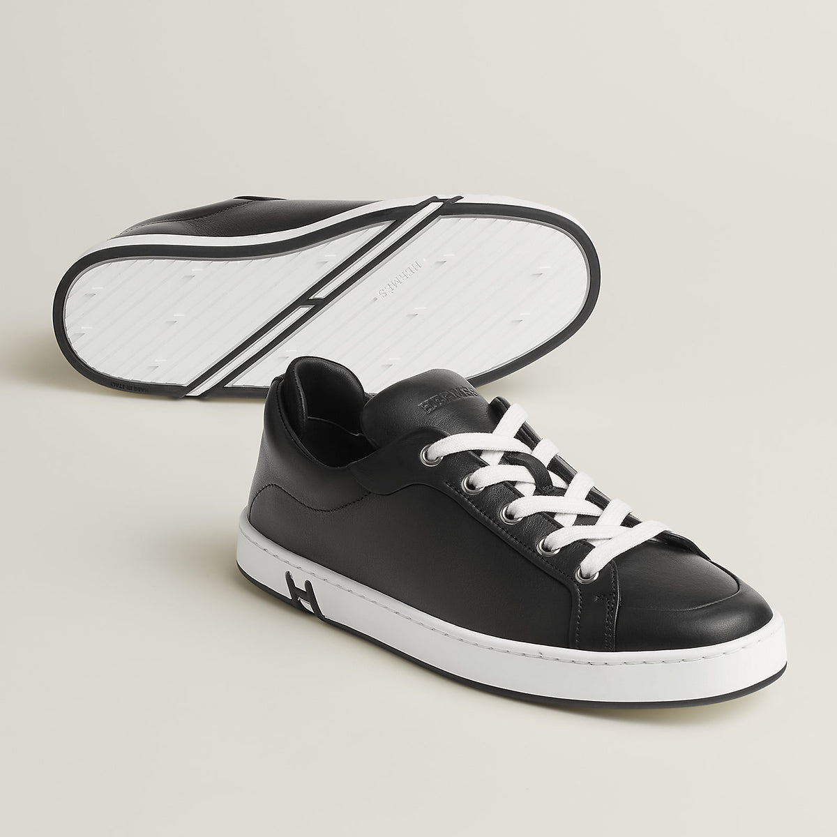 Women's Kid Sneaker Noir