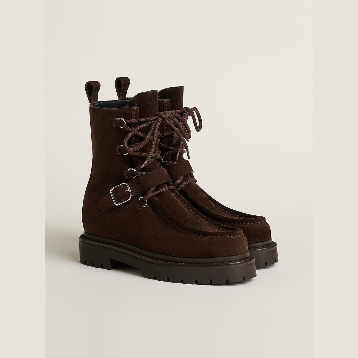Women's Land Ankle Boot Marron Ebène