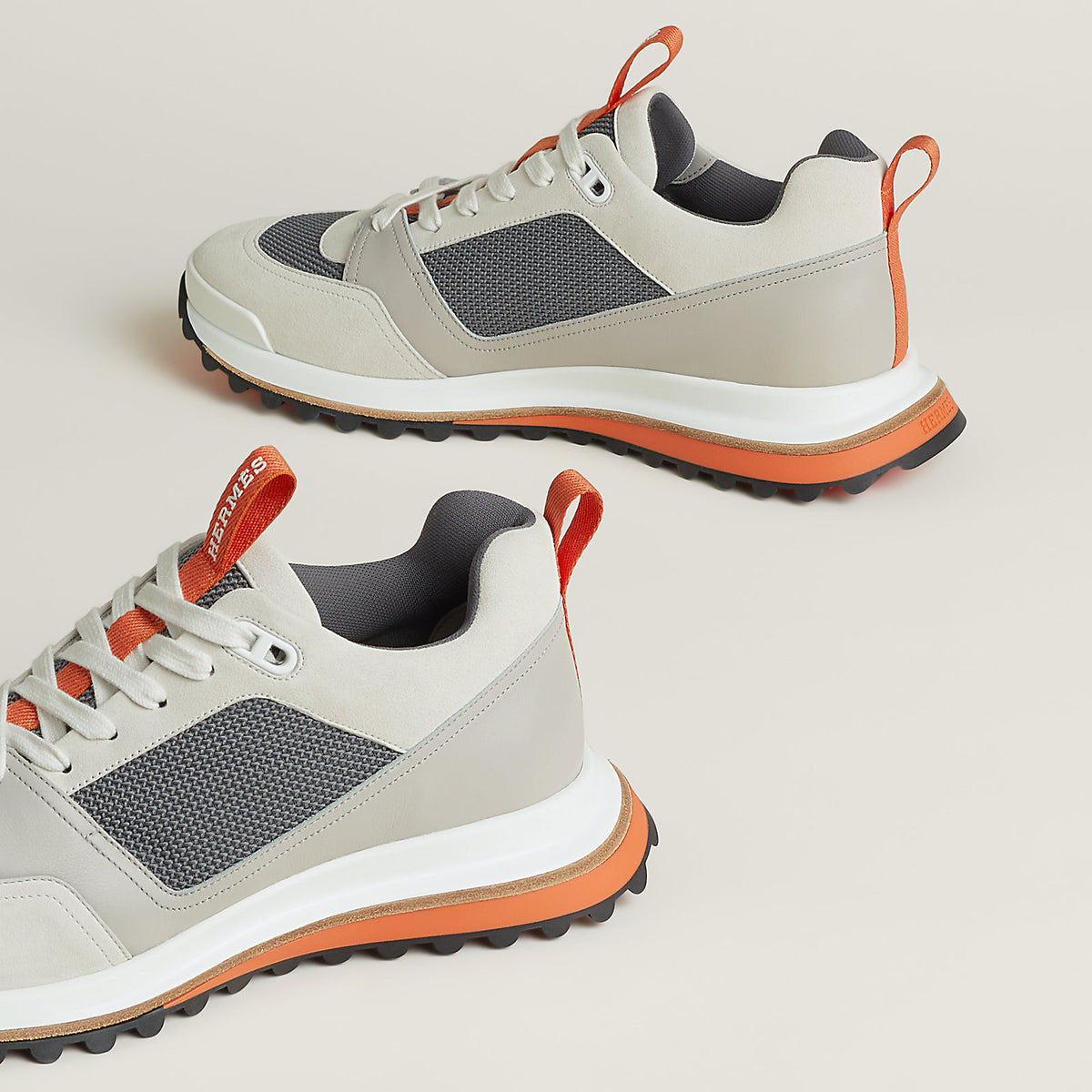 Men's Leader Sneaker Multicolore / Gris Quartz