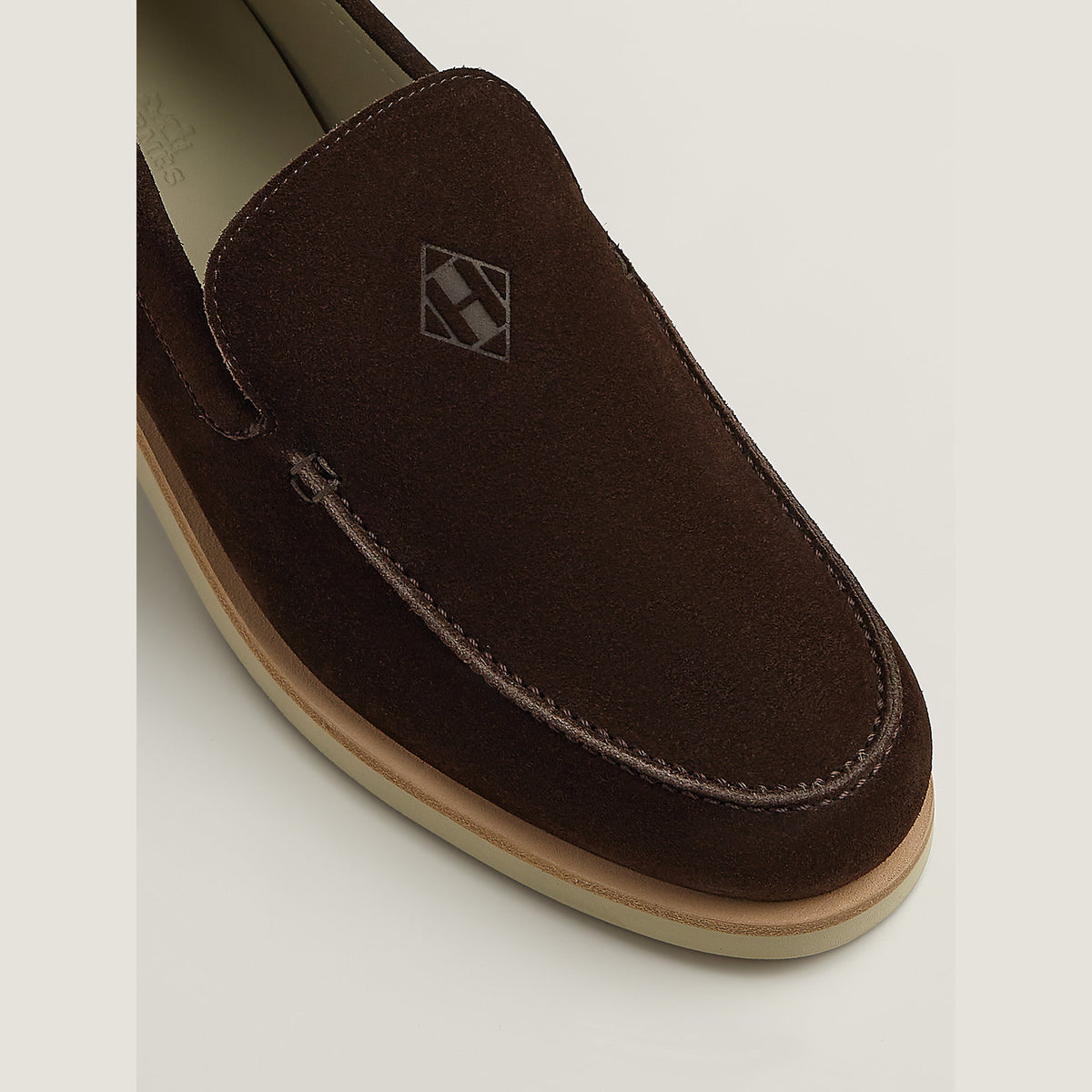 Men's Low Loafer Marron Ebène