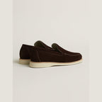 Men's Low Loafer Marron Ebène
