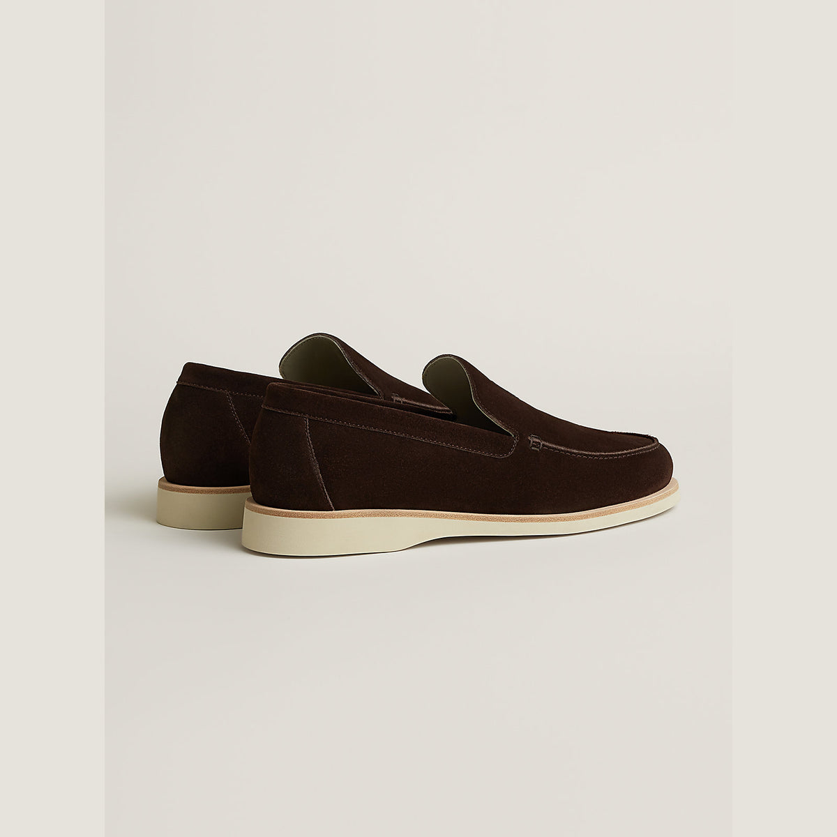 Men's Low Loafer Marron Ebène