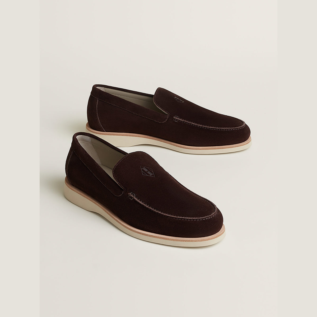 Men's Low Loafer Marron Ebène