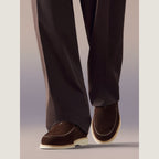Men's Low Loafer Marron Ebène