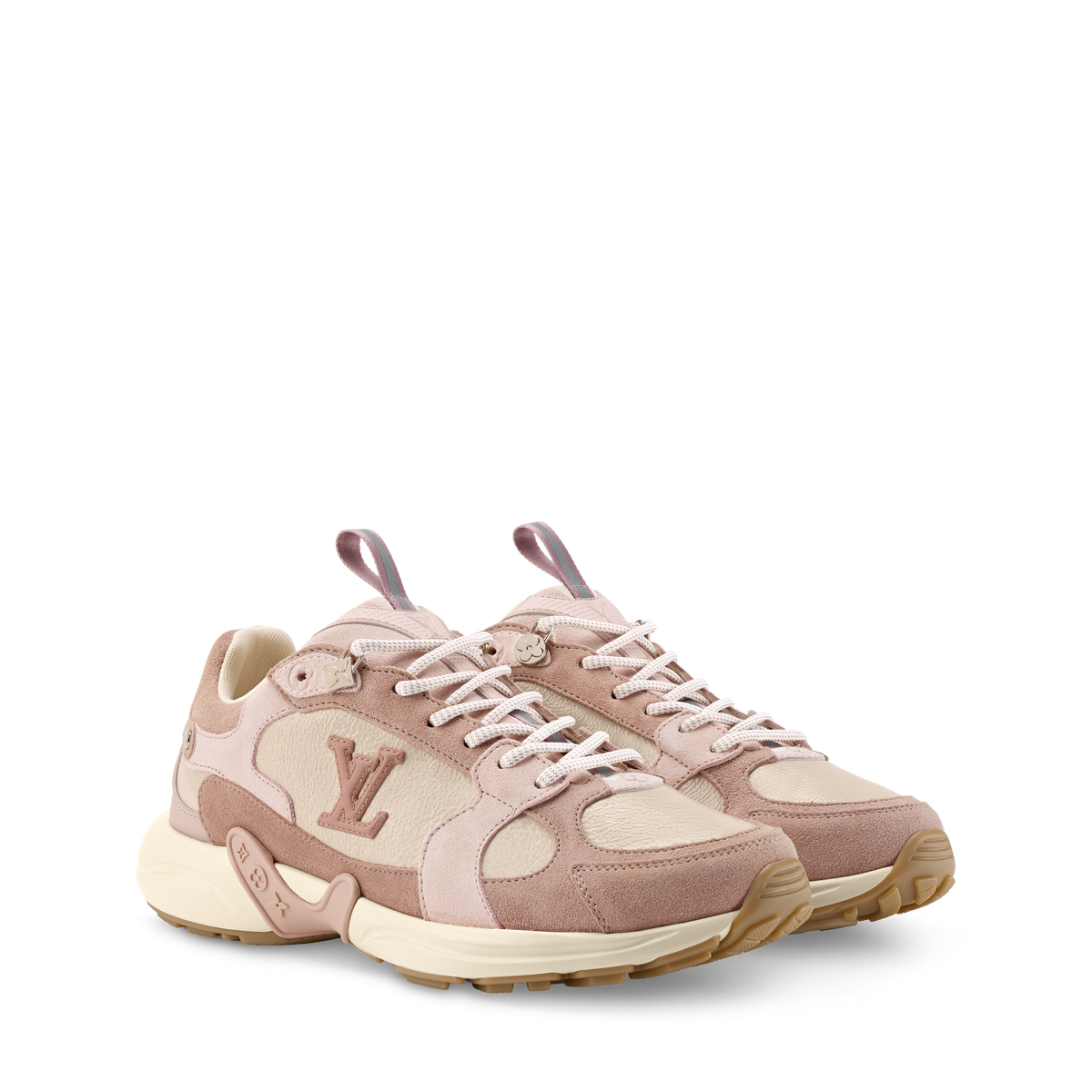 LV Olympia Sneaker Rose poudre front