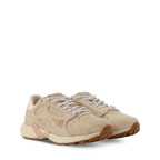 LV Olympia Suede Sneaker Beige front