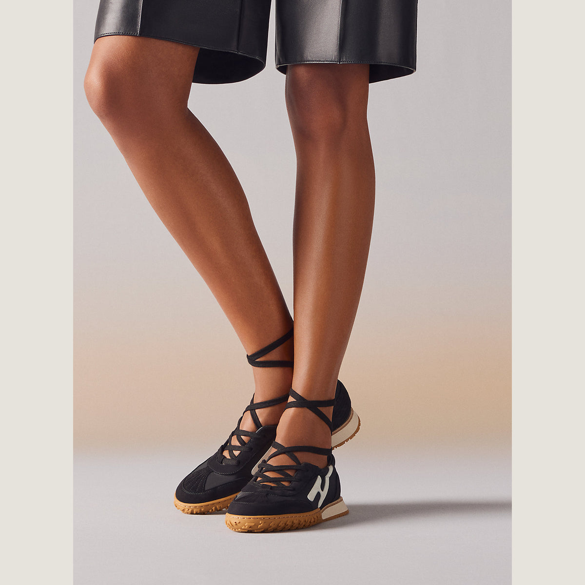 Women's Mascot Sneaker Noir / Blanc