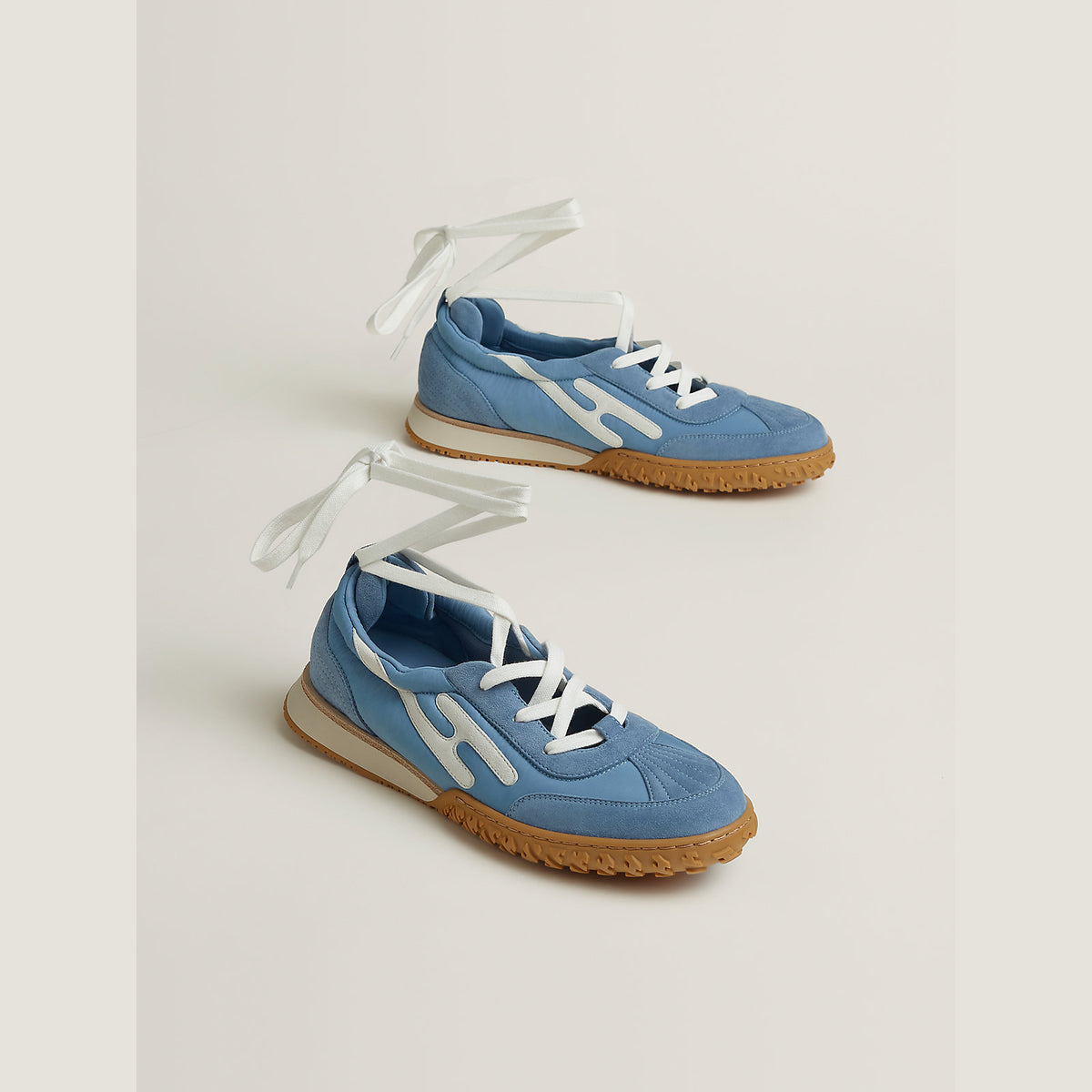 Women's Mascot Sneaker Bleu Jean / Blanc