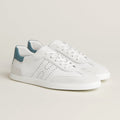 Men's Match Sneaker Blanc / Bleu Pinède