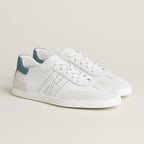 Men's Match Sneaker Blanc / Bleu Pinède