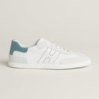 Men's Match Sneaker Blanc / Bleu Pinède