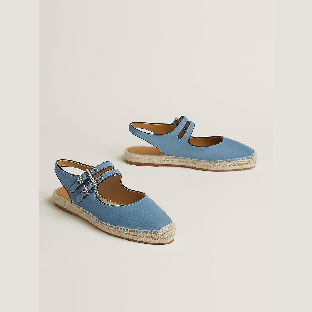 Women's Menorca Espadrille Bleu Jean / Noir