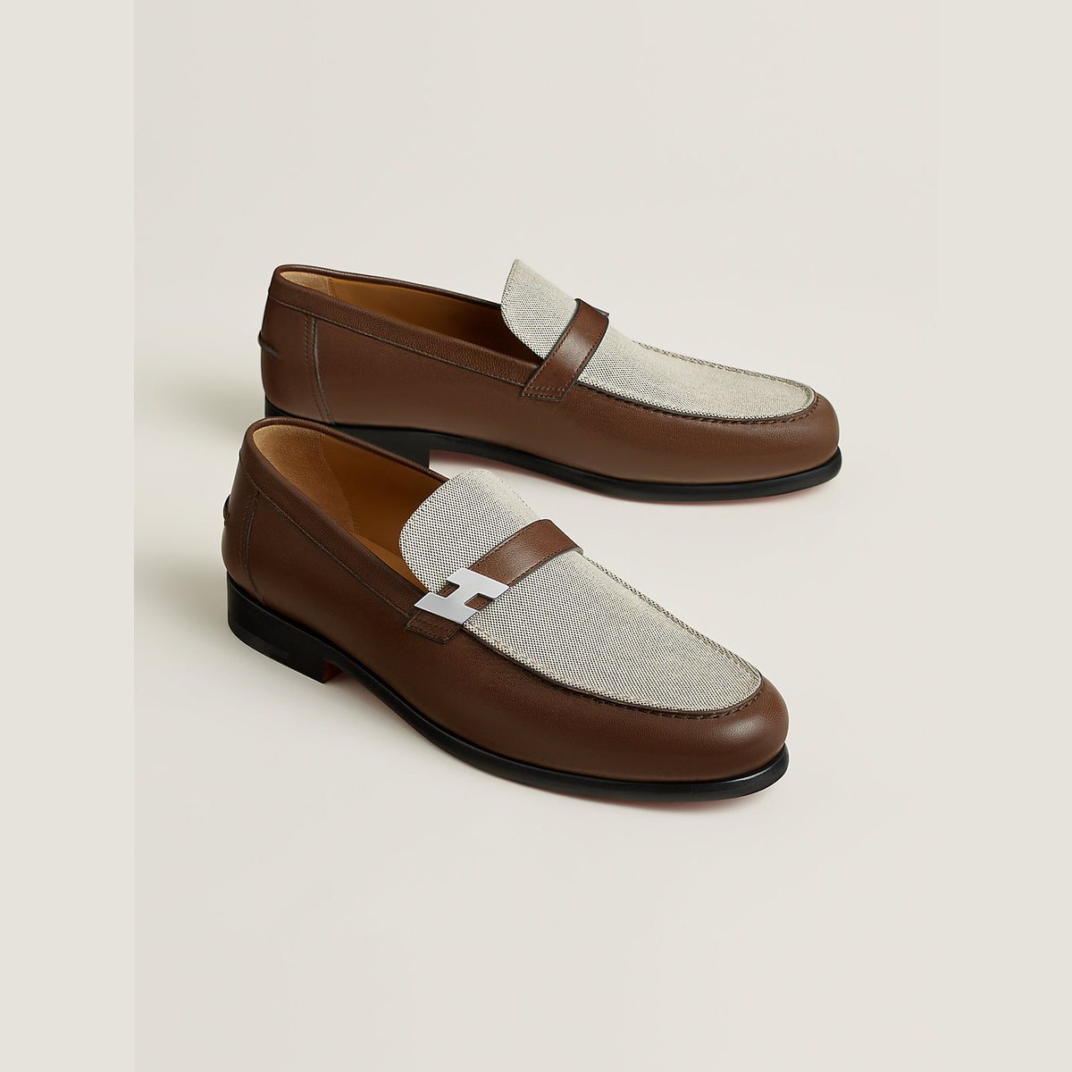 Men's Milton Loafer Prunoir / Noisette