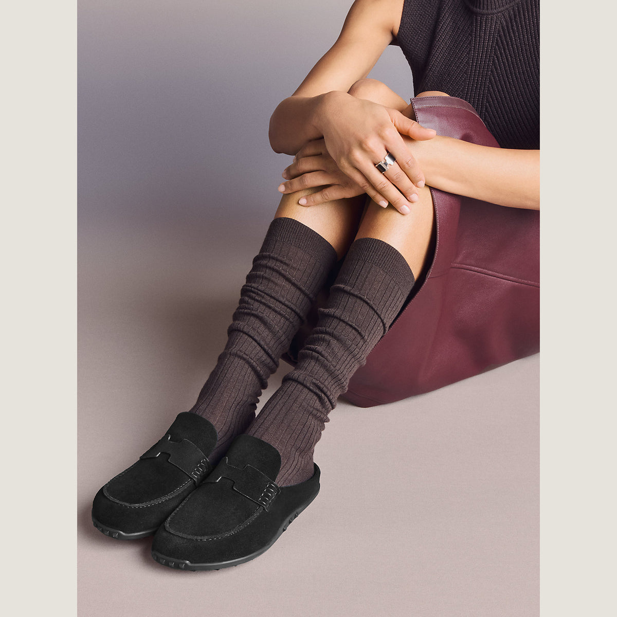 Women's Mix Mule Noir