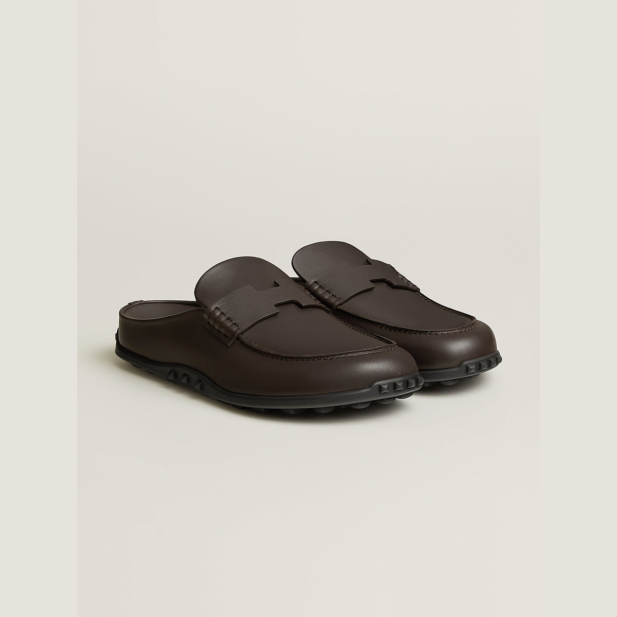 Men's Mix Mule Marron Ebène