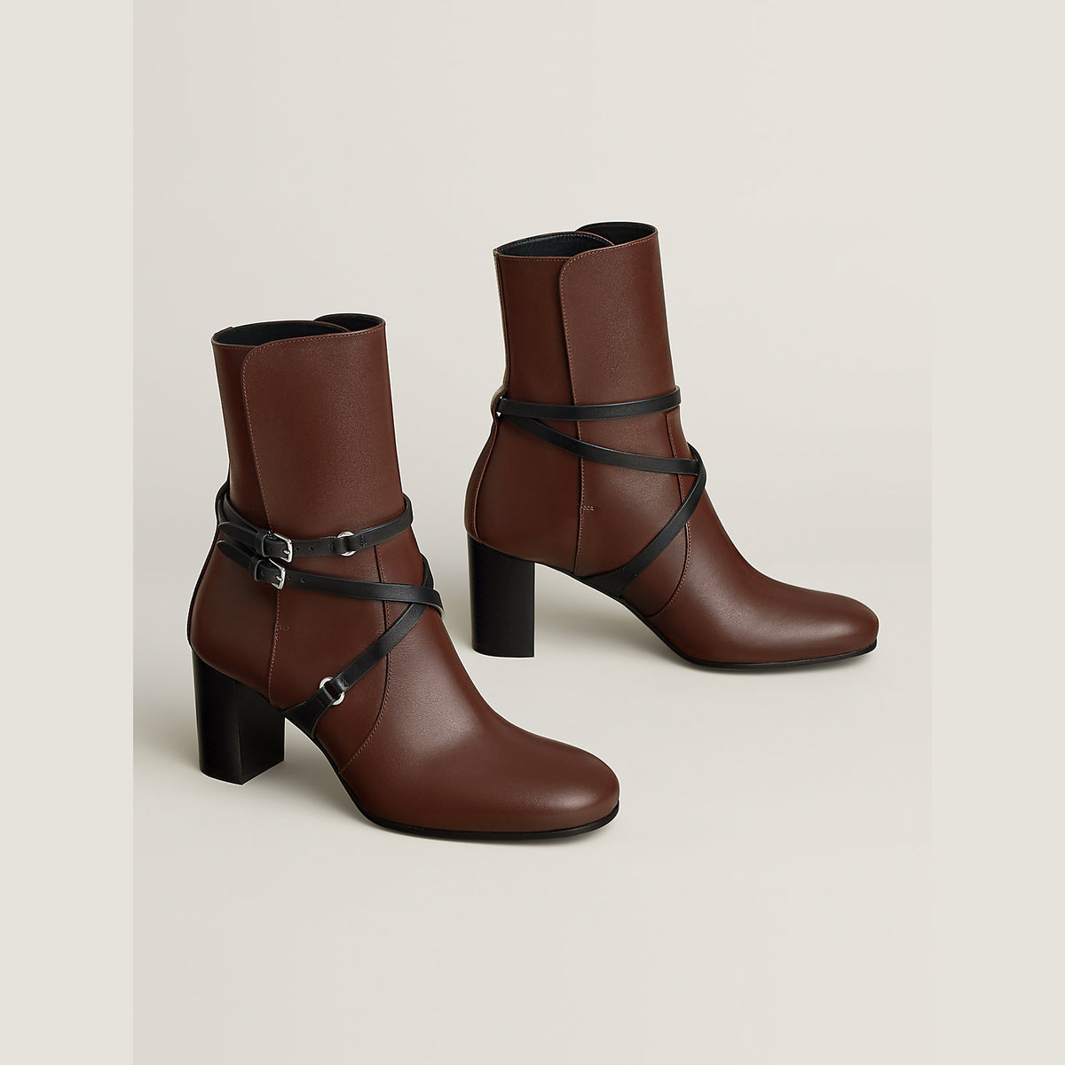 Women's Nancy 70 Ankle Boot Chocolat / Noir