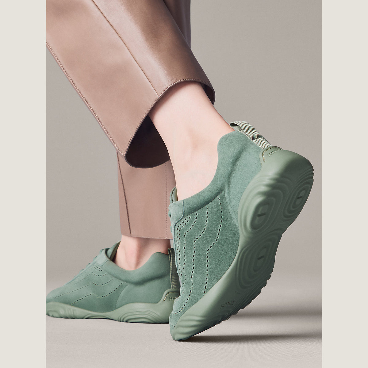 Women's Neon Sneaker Vert Cèdre