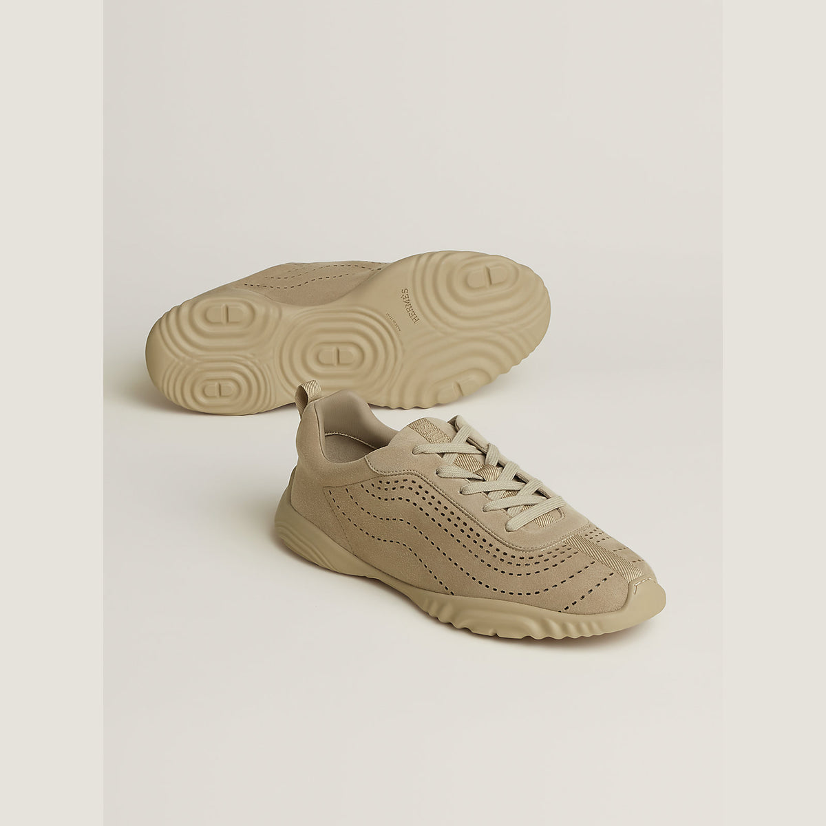Men's Neon Sneaker Beige Sable