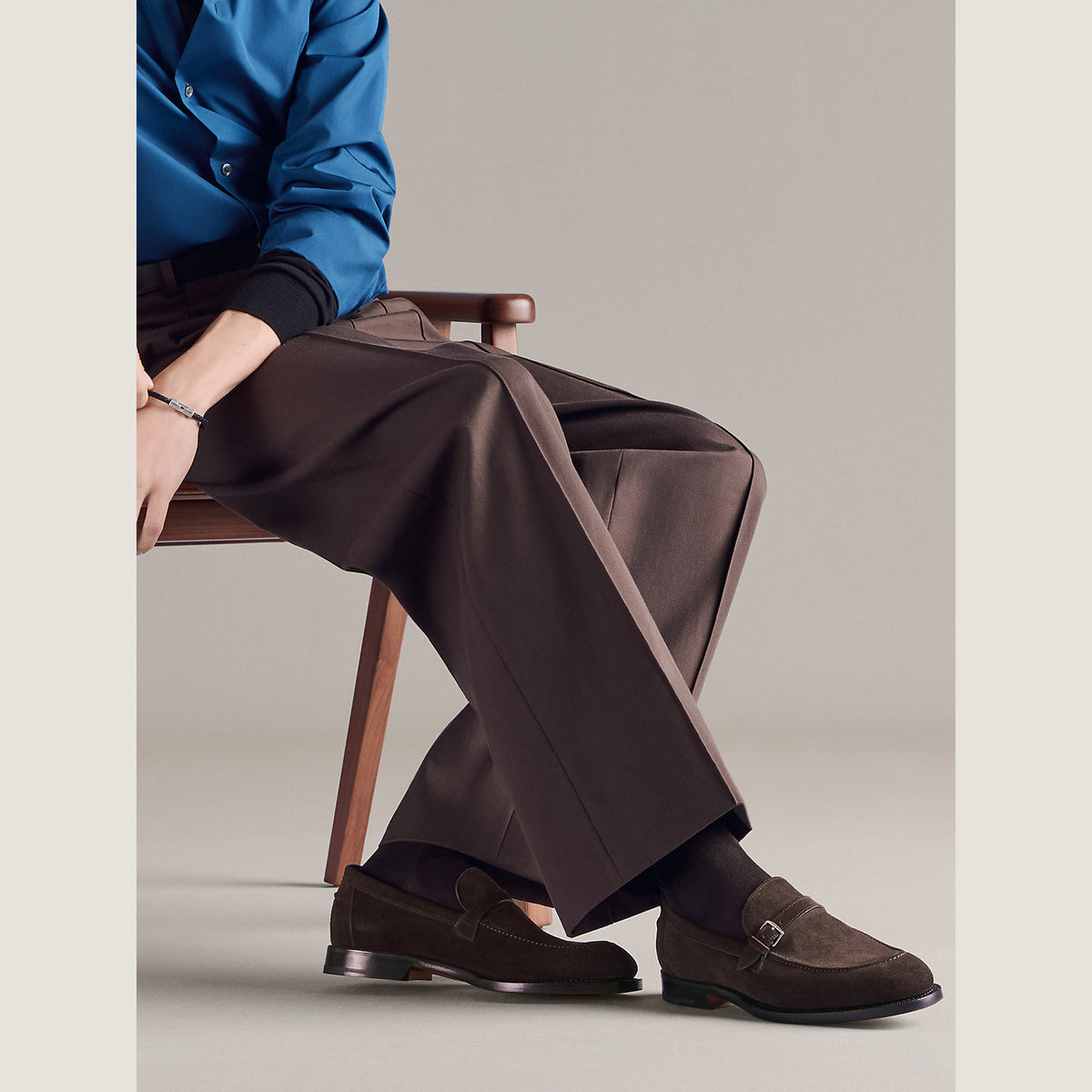 Men's Nestor Loafer Marron Ebène
