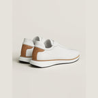 Men's Nobu Sneaker Blanc / Tan