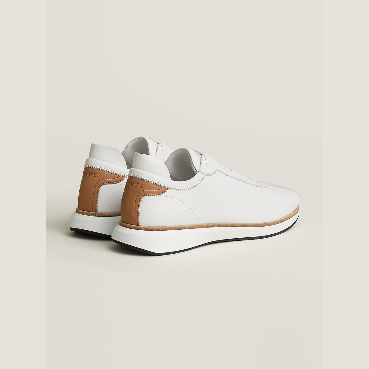 Men's Nobu Sneaker Blanc / Tan