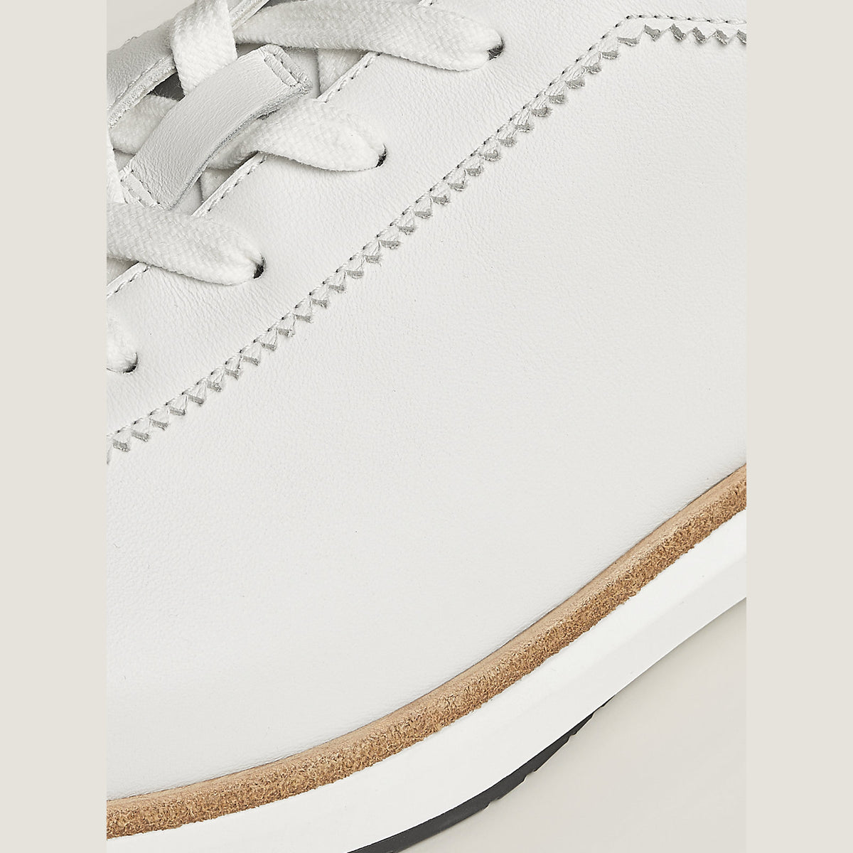Men's Nobu Sneaker Blanc / Tan