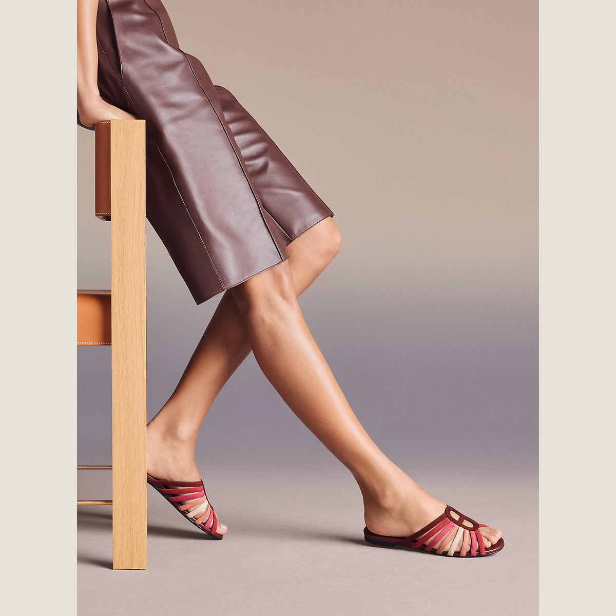 Women's Noria Sandal Multicolore Rouge H